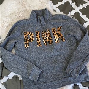 Victoria’s Secret Pink 1/4 Zip Sweatshirt